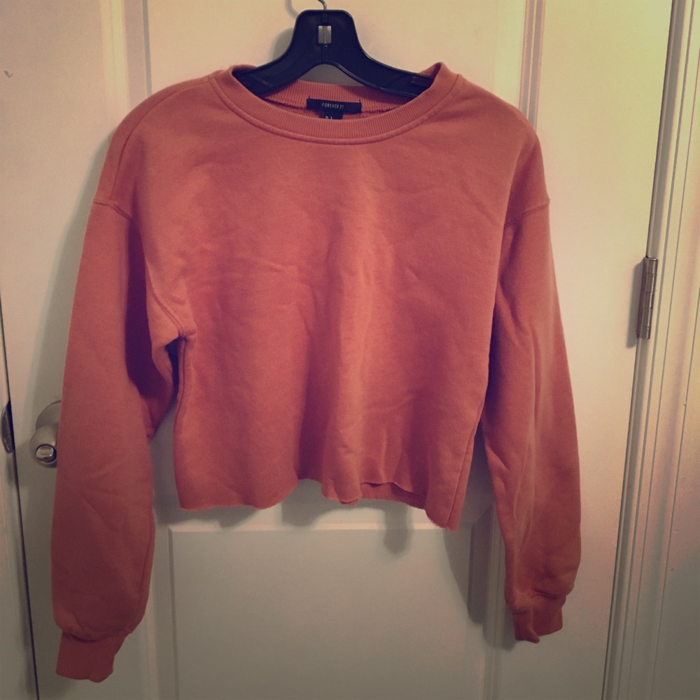 A forever 21 crop-top that is in a small.